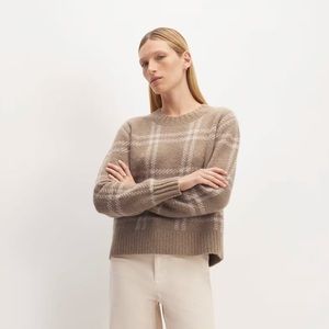 NWT Everlane The Alpaca Cropped Crewneck Sweater